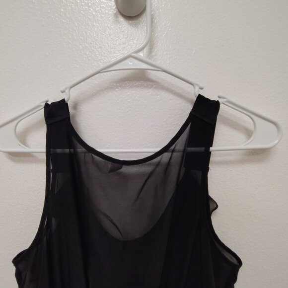🖤 Black Sheer Camisole Top – Size Small - Picture 7 of 9